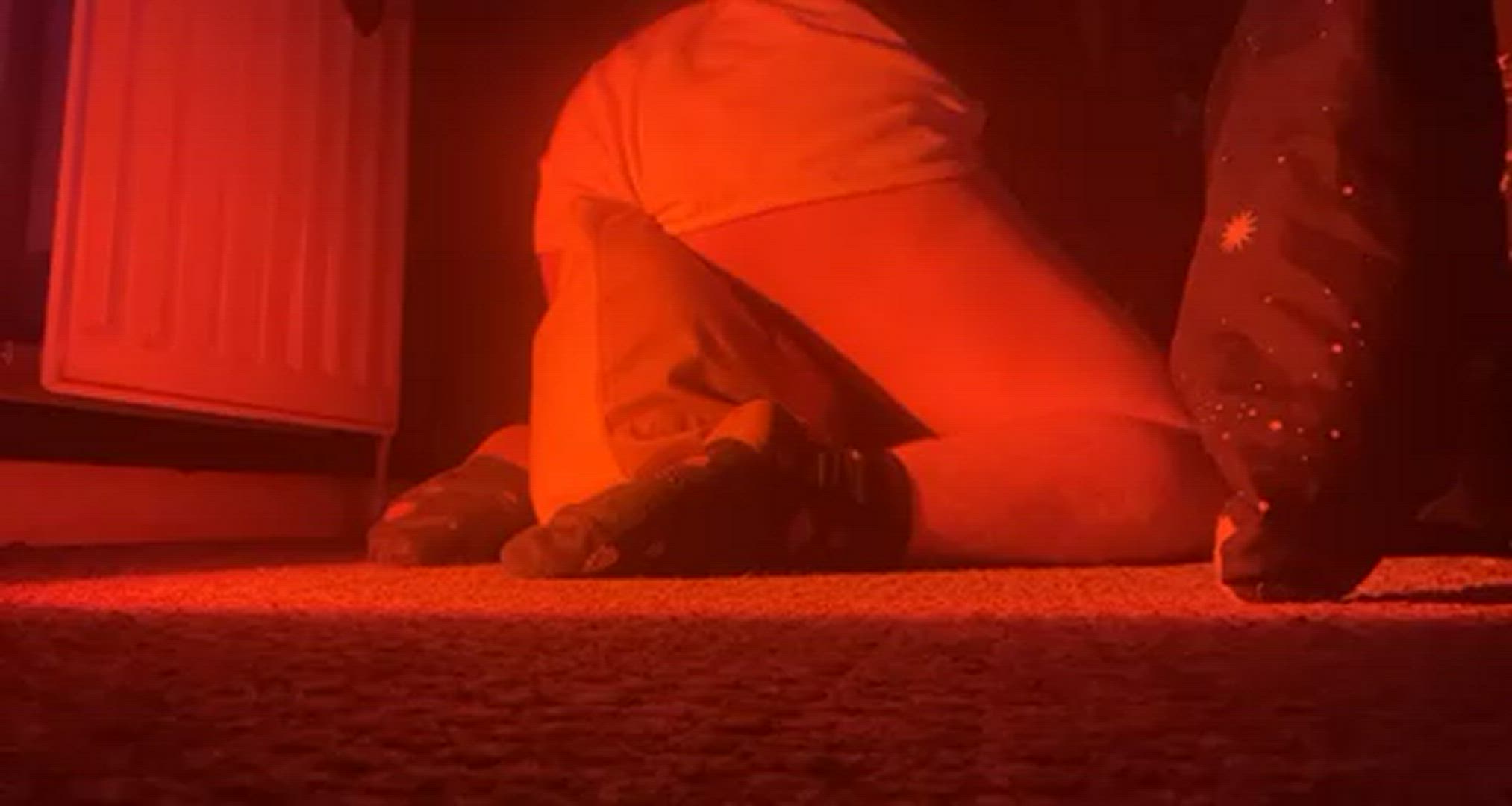 ?bby boy <strong>@moonstxrr</strong> in pillow humping submission petplay porn video