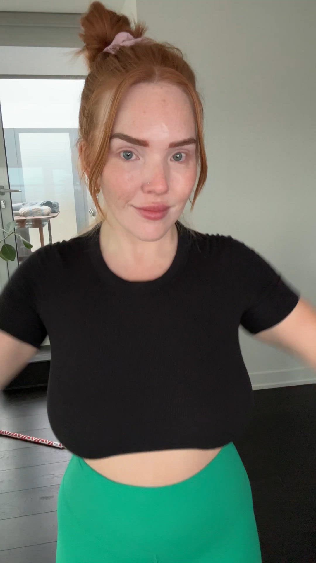 Alexxa_fire <strong>@alexxa_fire</strong> in big bouncing natural tits busty milf porn video
