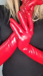 Aliciaalicey <strong>@aliciaalicey_vip</strong> in gloves latex fetish porn video