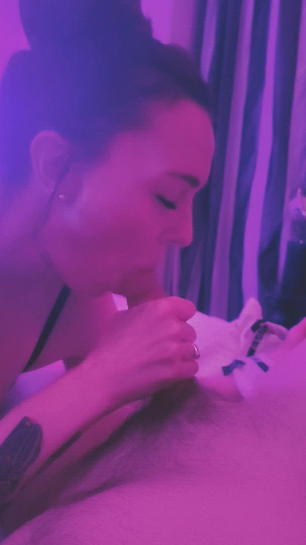 Allstardick1999 <strong>@vivian_real</strong> in big dick brunette blowjob porn video