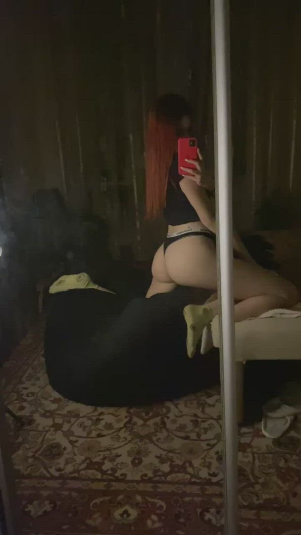Amaliafoxie <strong>@red.foxie1</strong> in spread ass redhead porn video