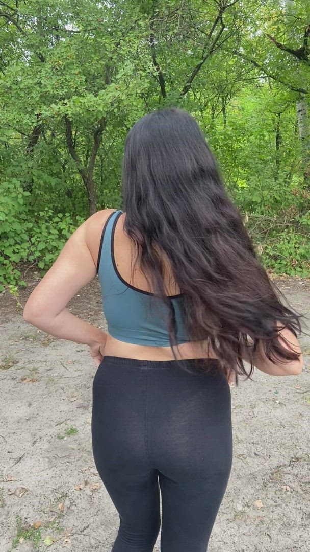Anechka <strong>@anechka-ua</strong> in brunette big ass fansly porn video