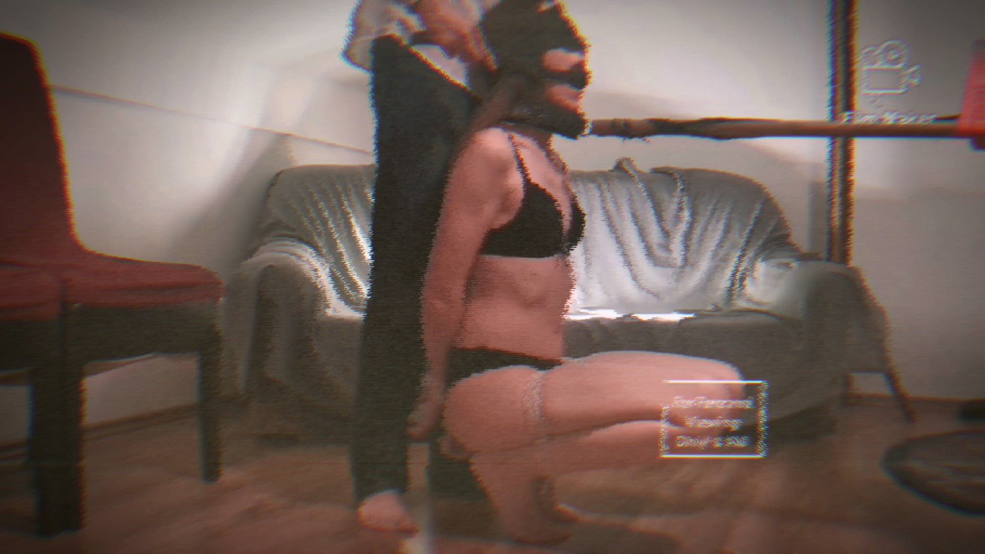 Aphroditemoor <strong>@aphrodite-apollon</strong> in ball gagged amateur bondage porn video