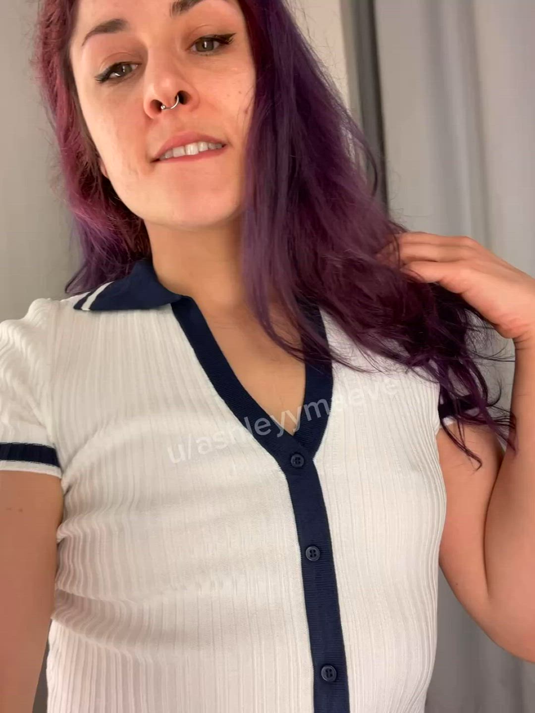 Ashley Maeve  <strong>@ashleymaeve</strong> in extra small alternative braless porn video
