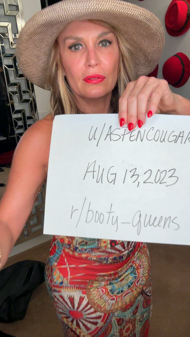 Aspencougar <strong>@aspencougarfree</strong> in natural tits petite milf porn video