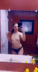 Auriele Ann <strong>@aurieleannpaid</strong> in small tits brunette boobs porn video