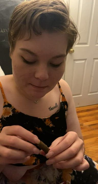 Baby Blair  <strong>@acablair</strong> in tongue fetish natural tits lick lips porn video