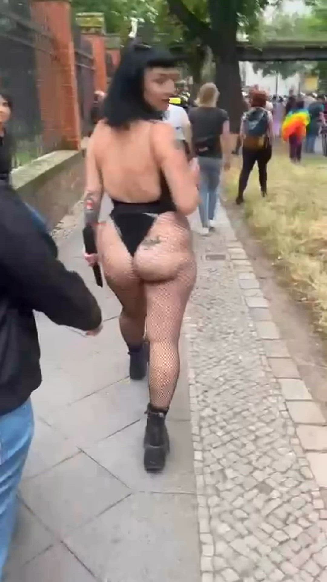 Bettybrat <strong>@bettybrat</strong> in alternative big ass goth porn video