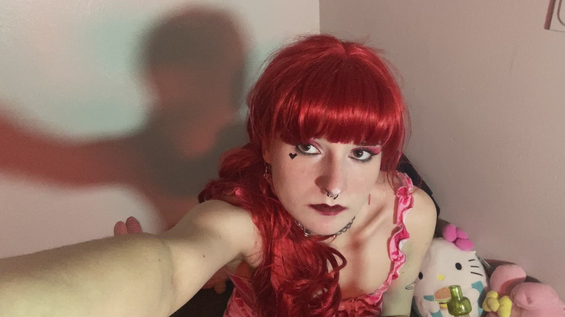 Bidaily (Gwen) <strong>@bidaily666</strong> in nipple piercing small tits flashing daddy cute alt porn video