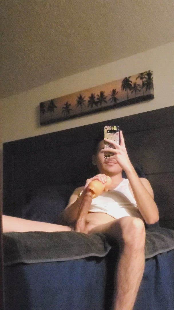 Big Tony <strong>@bigtonyintown</strong> in big dick hispanic solo porn video