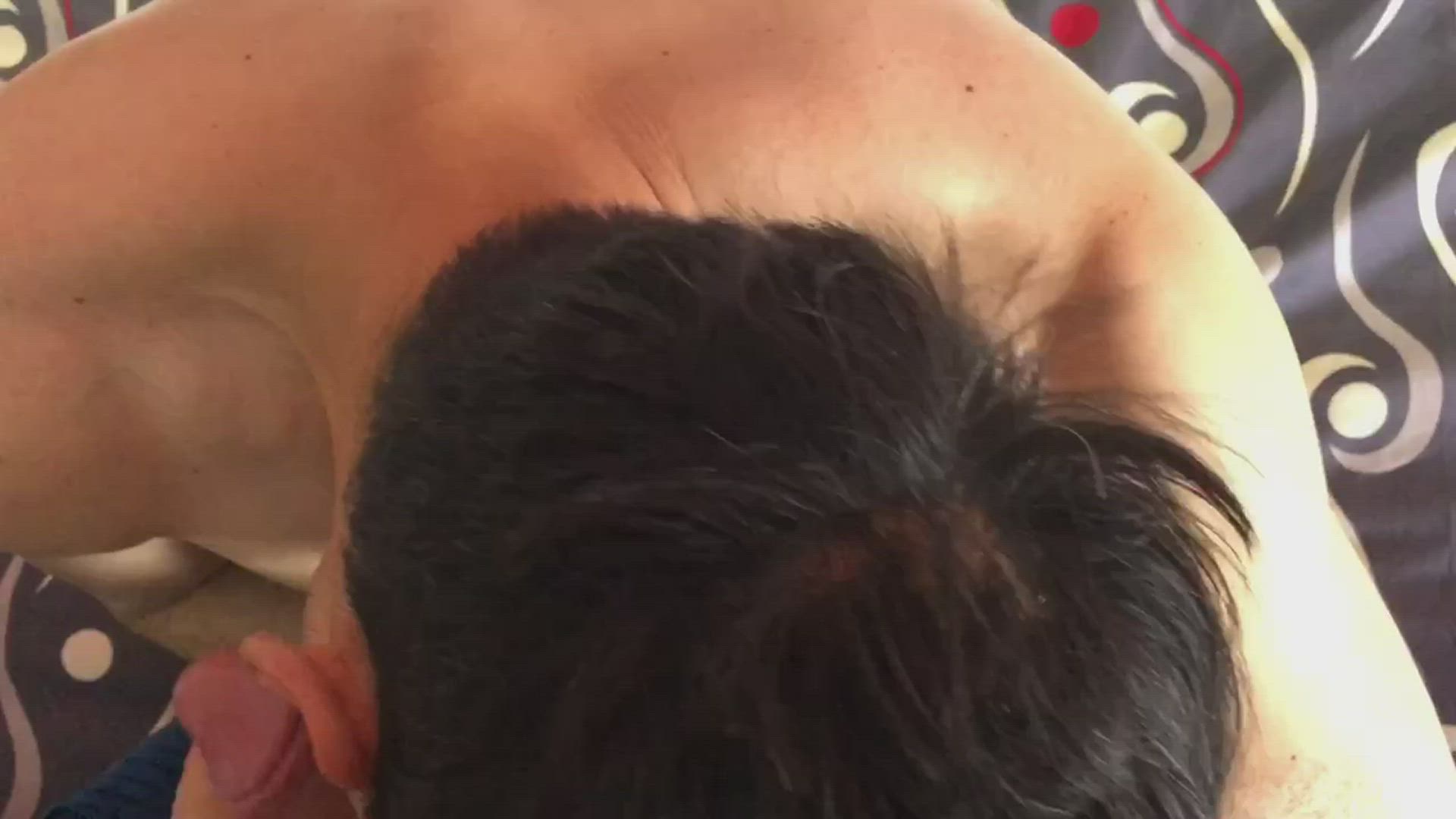 BigBruno <strong>@brunosaints_</strong> in worship cock big dick onlyfans blowjob cum gay porn video