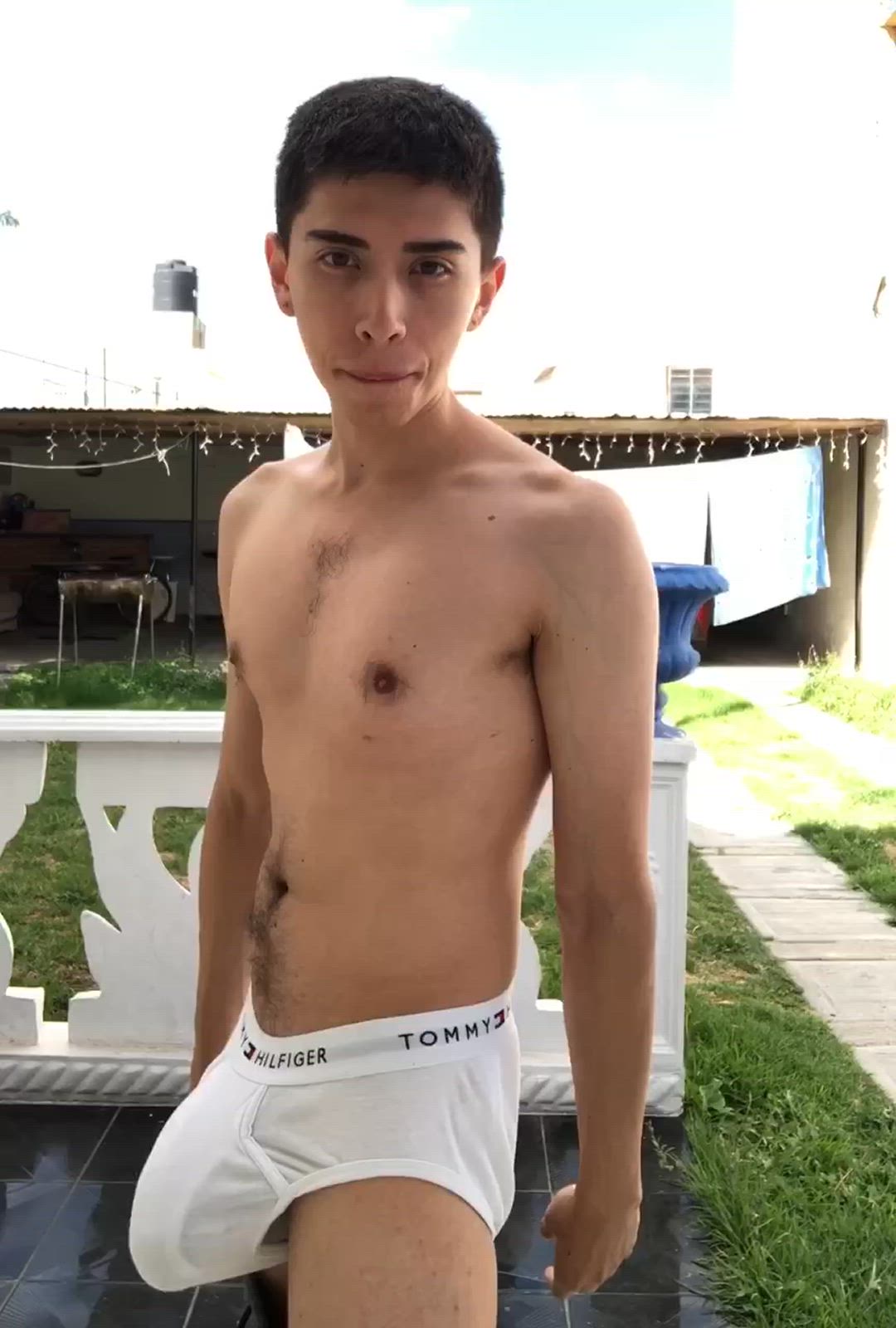 BigBruno <strong>@brunosaints_</strong> in hairy monster thick cock big balls underwear big dick twink hung teen porn video