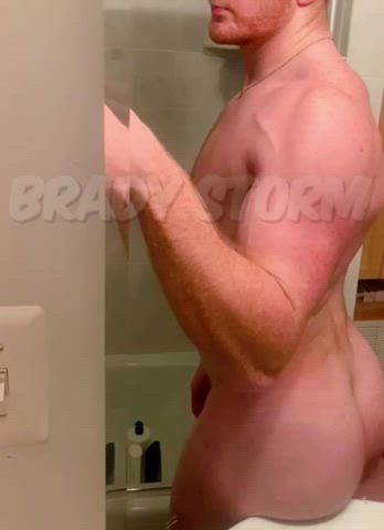 Brady Storm <strong>@bradystorm24</strong> in bubble butt jock ass porn video