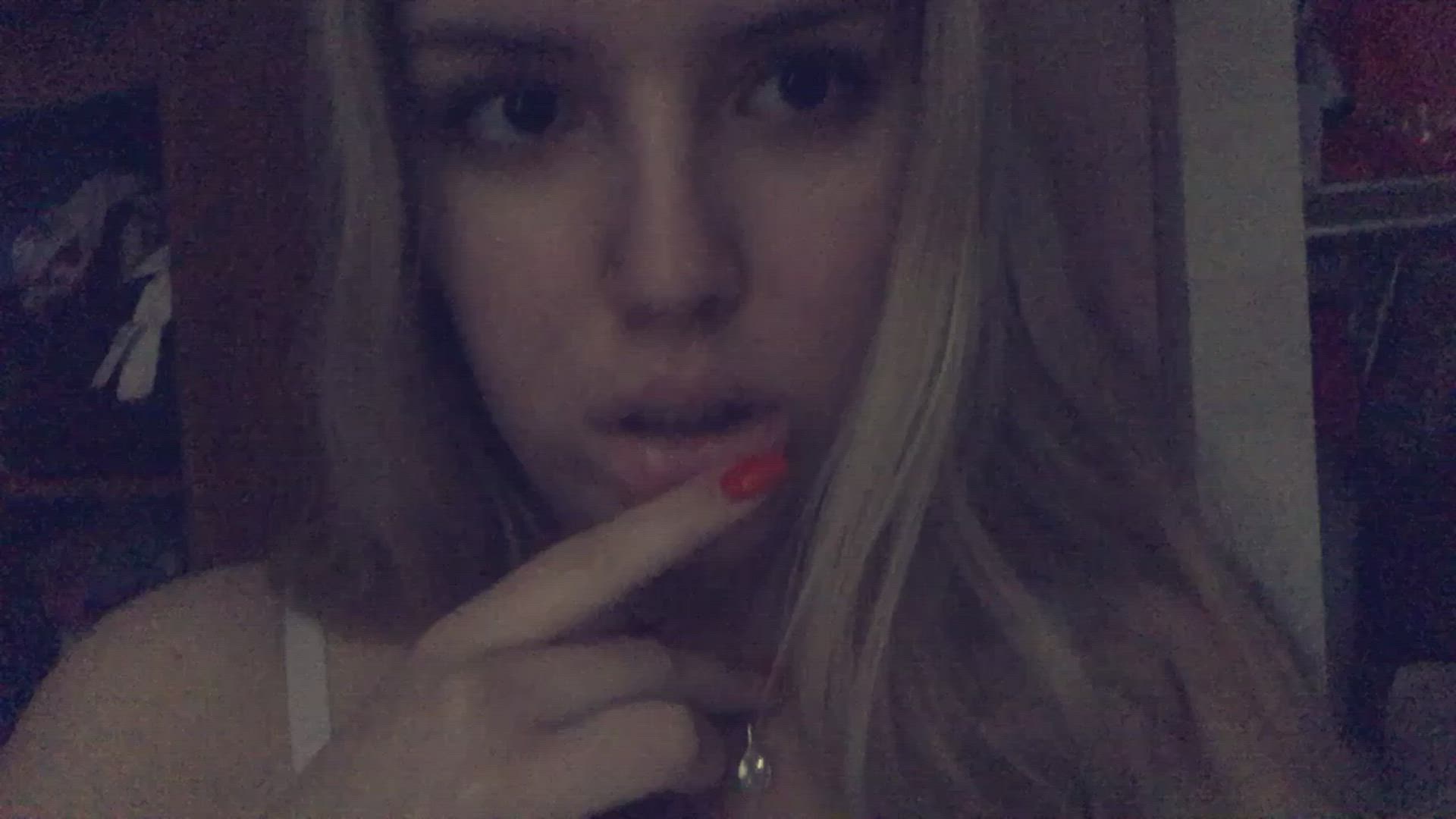 Bratty Bella  <strong>@iheartbaegl</strong> in big natural tits hotwife blonde porn video