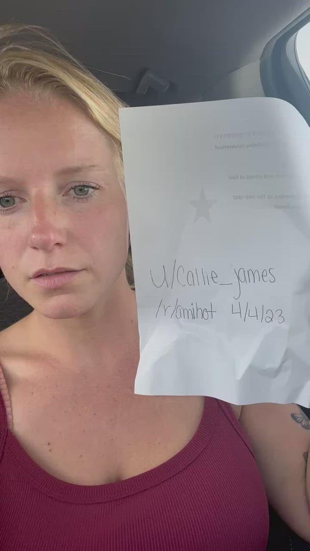 Callie James  <strong>@shy_butterfly22</strong> in r/redgifsverified homemade milf porn video