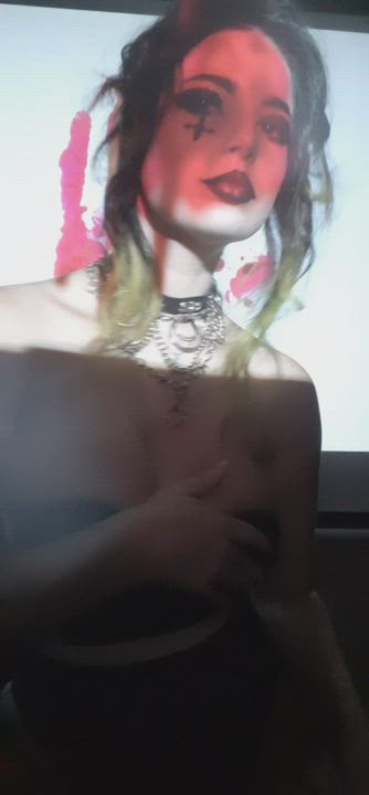 Cassiopeia  <strong>@mandapants19</strong> in titty drop big tits big ass thick goth alt porn video
