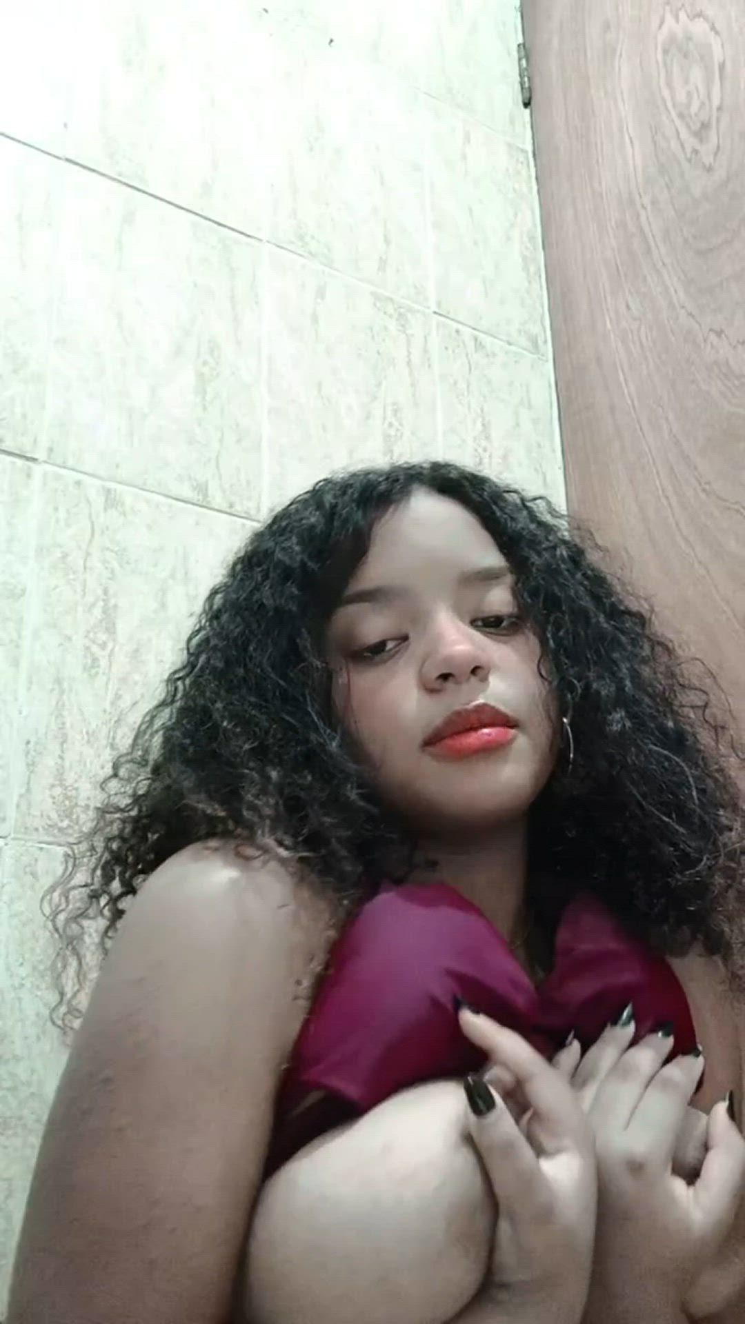 Cgiselle <strong>@giselle1cortez</strong> in big huge tits boobs cute porn video