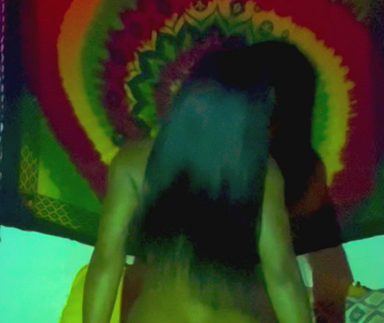 Chanelchanel98 <strong>@chanellyxox</strong> in long hair bouncing riding porn video