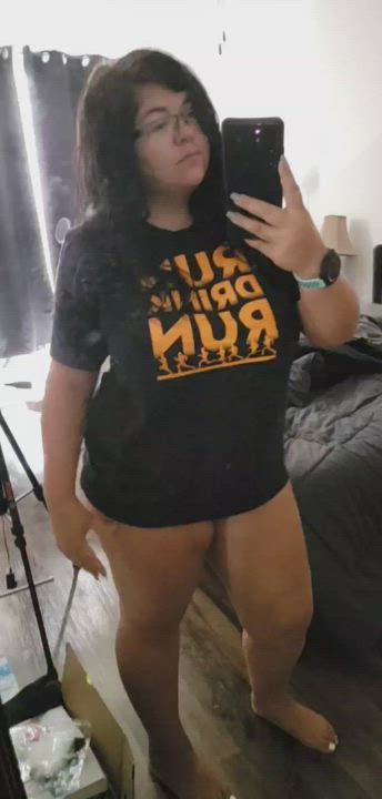 Claire Henson  <strong>@lilhornygeek</strong> in titty drop big tits chubby bbw porn video