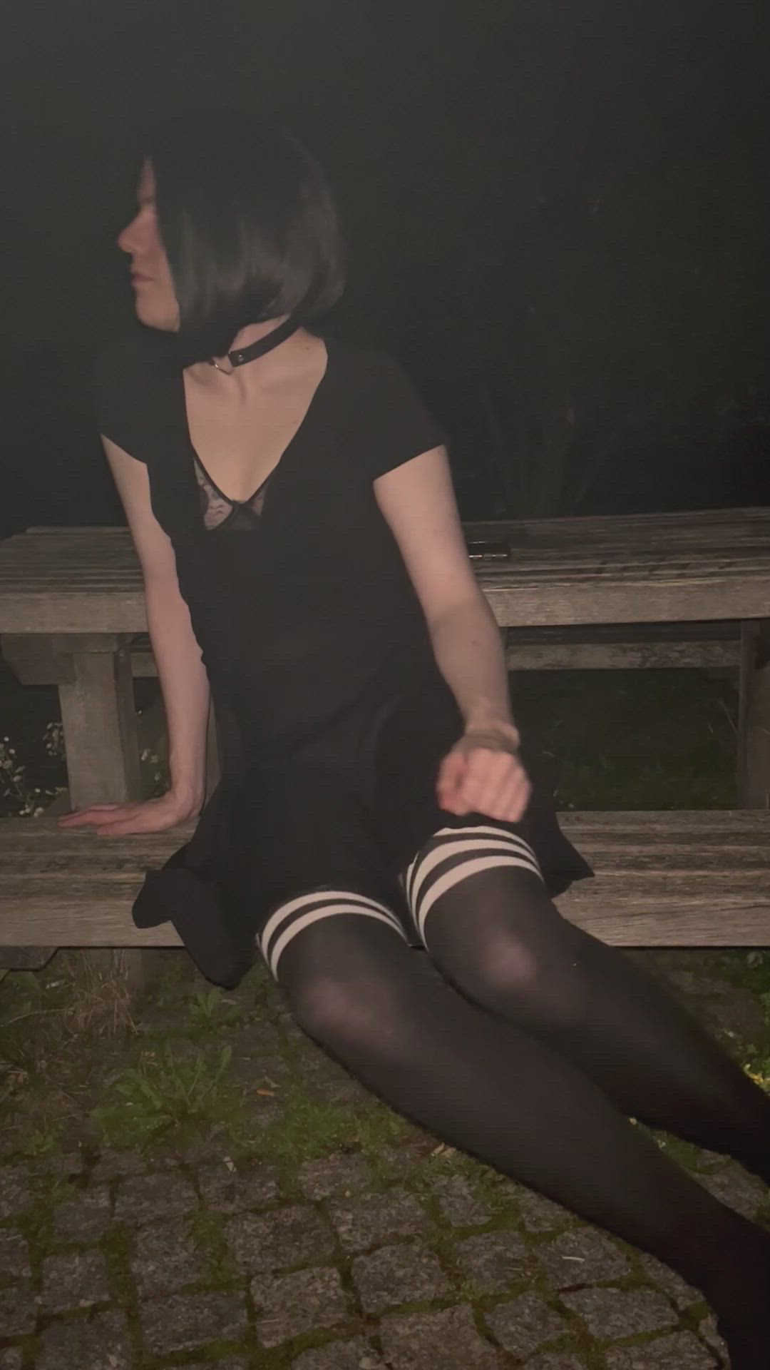 Crossdresser18 <strong>@thigh.high.crossdresser</strong> in porn video