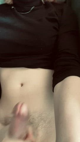 Cute6elven6fuck <strong>@queenjuules</strong> in masturbating trans woman cumshot porn video