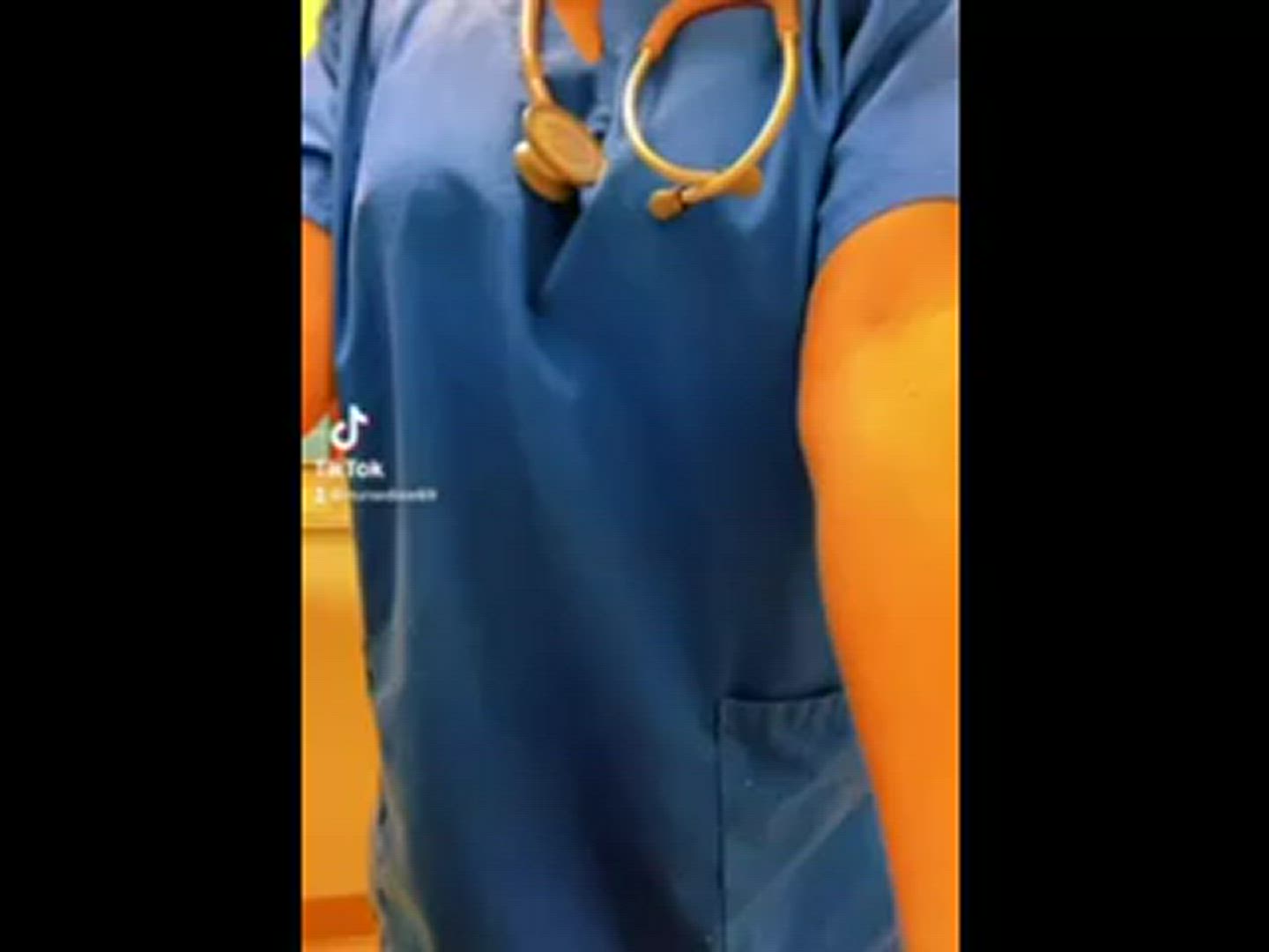 Dixie Rect  <strong>@nursedixie</strong> in fetish medical latex gloves nurse tease porn video