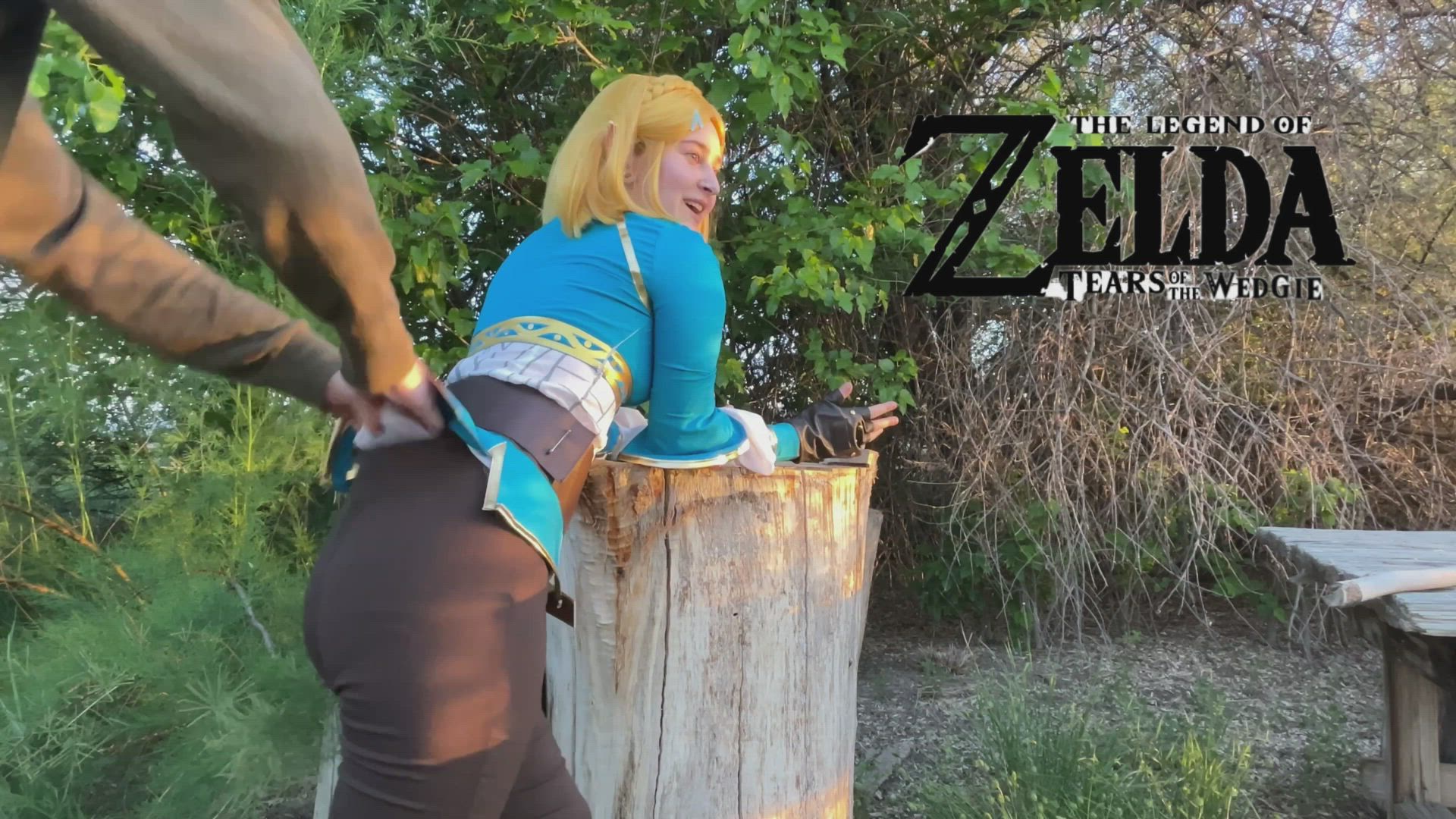 DoubtfulDio  <strong>@ligmavenus</strong> in princess zelda cosplay ass porn video