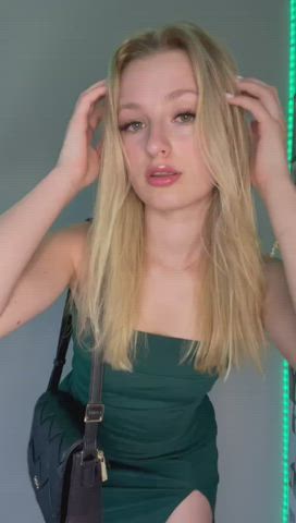 Elainedavi <strong>@elainedavis</strong> in first date curvy dress porn video