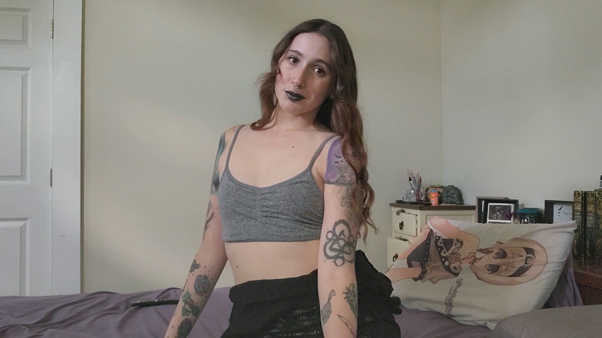 Emo Mistress <strong>@emo_mistress</strong> in porn video