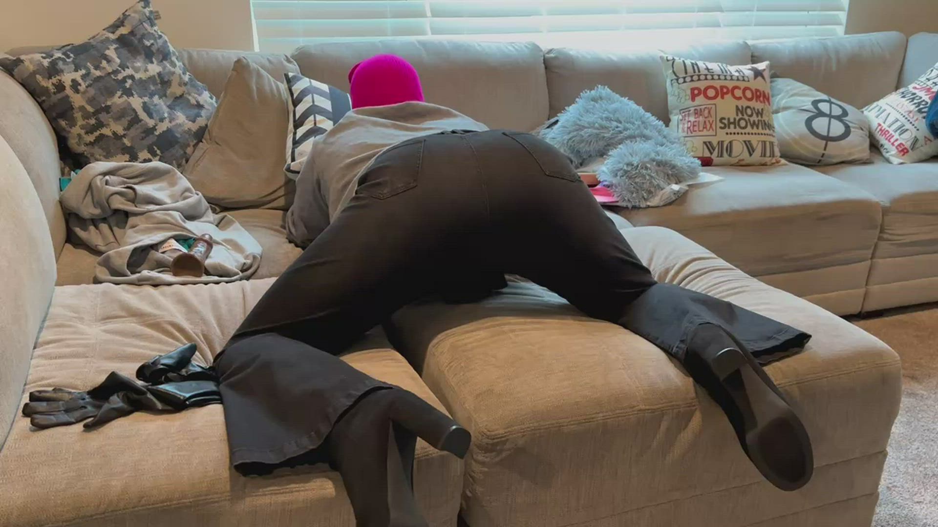 Facelesstrans <strong>@transfemashley</strong> in porn video