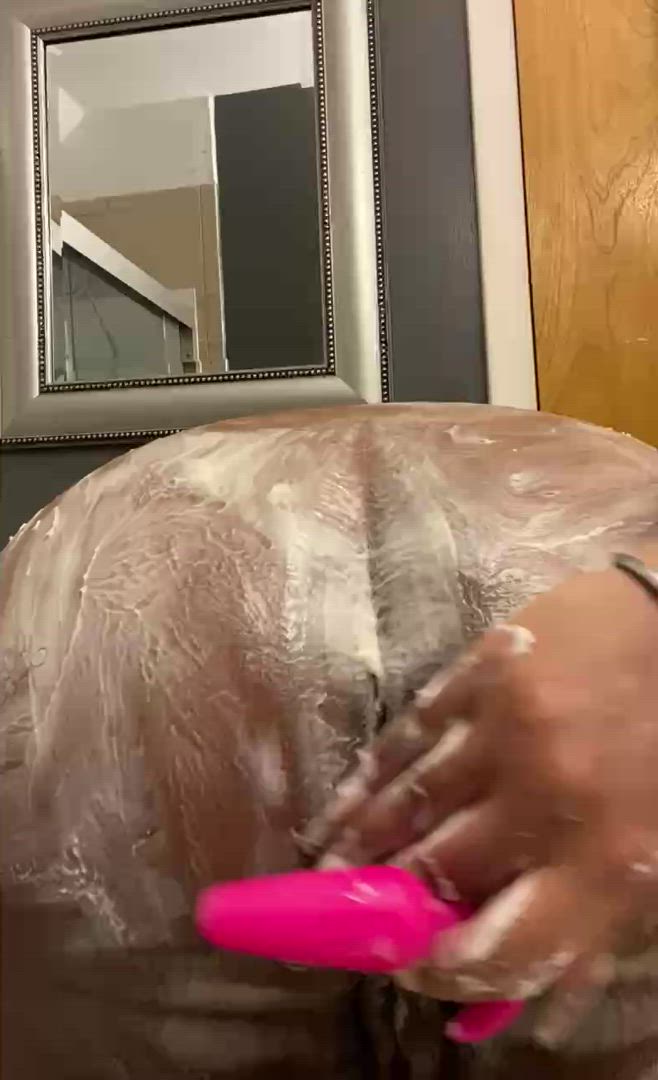 Frostynips22 <strong>@frostynips2022</strong> in butt plug asshole ebony porn video