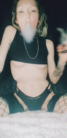 Gabberina k <strong>@gabberina_k</strong> in small nipples small tits onlyfans fishnet blonde pale porn video