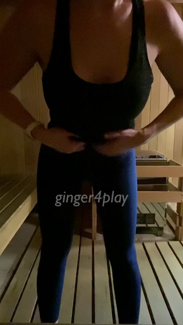 Ginger <strong>@vipginger4play</strong> in ghost nipples masturbating ginger4play titty drop milf gym porn video
