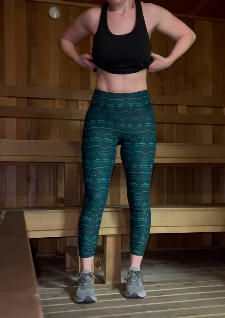 Ginger <strong>@vipginger4play</strong> in ghost nipples titty drop big tits mature busty sauna milf gym porn video