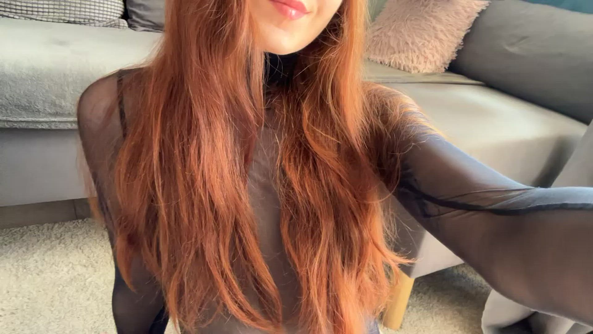 Gingerpiee <strong>@gingerpiee</strong> in natural tits homemade amateur porn video