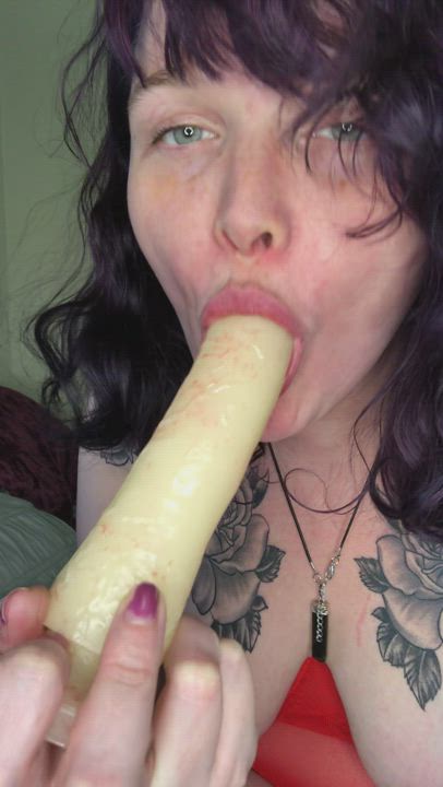 Goddess Marie  <strong>@marieuniverse</strong> in purple bitch dildo bbw porn video