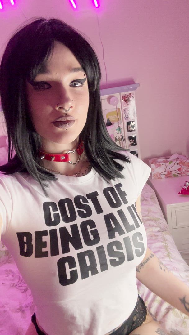 Gothiceve <strong>@eve.winters</strong> in big tits amateur ass porn video