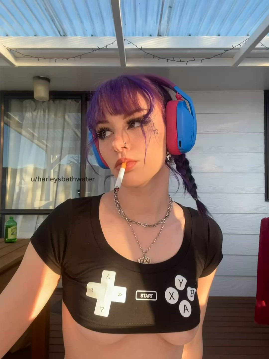 Harleysbathwater <strong>@lavenderhayz</strong> in porn video