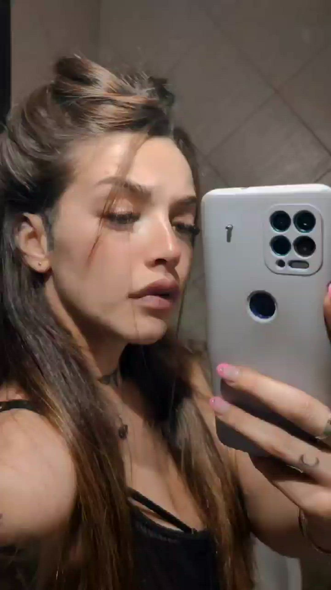 Hazelbae <strong>@hazelbaeee</strong> in white girl boobs porn video