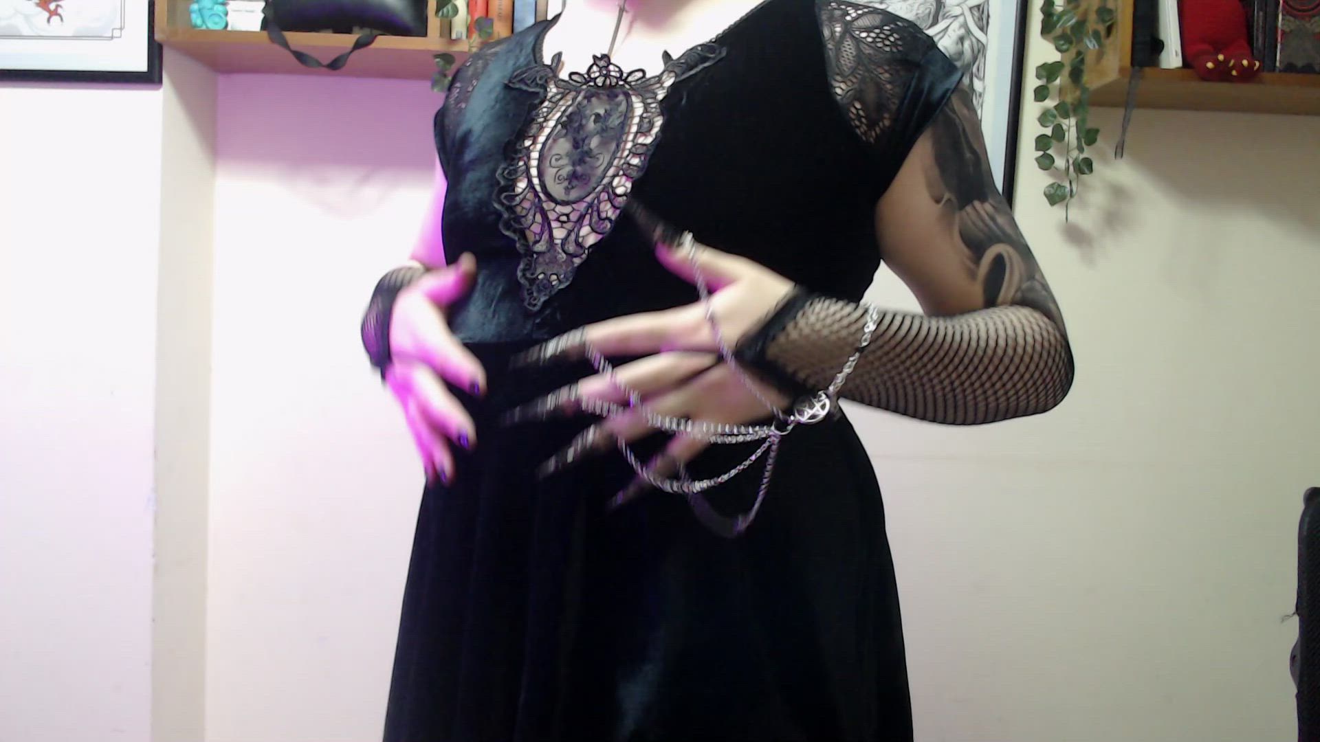 Hekkate <strong>@witchqueenhekate</strong> in porn video