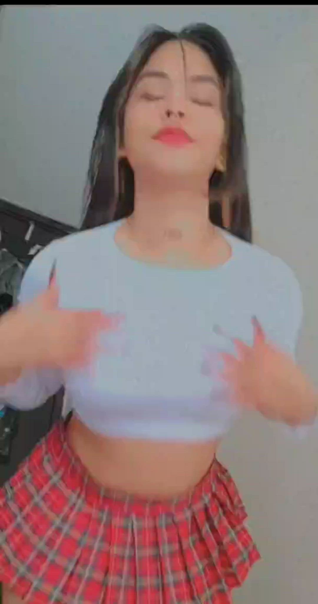 Honey12 <strong>@honeyyyyyy_yl</strong> in big tits blowjob ass porn video