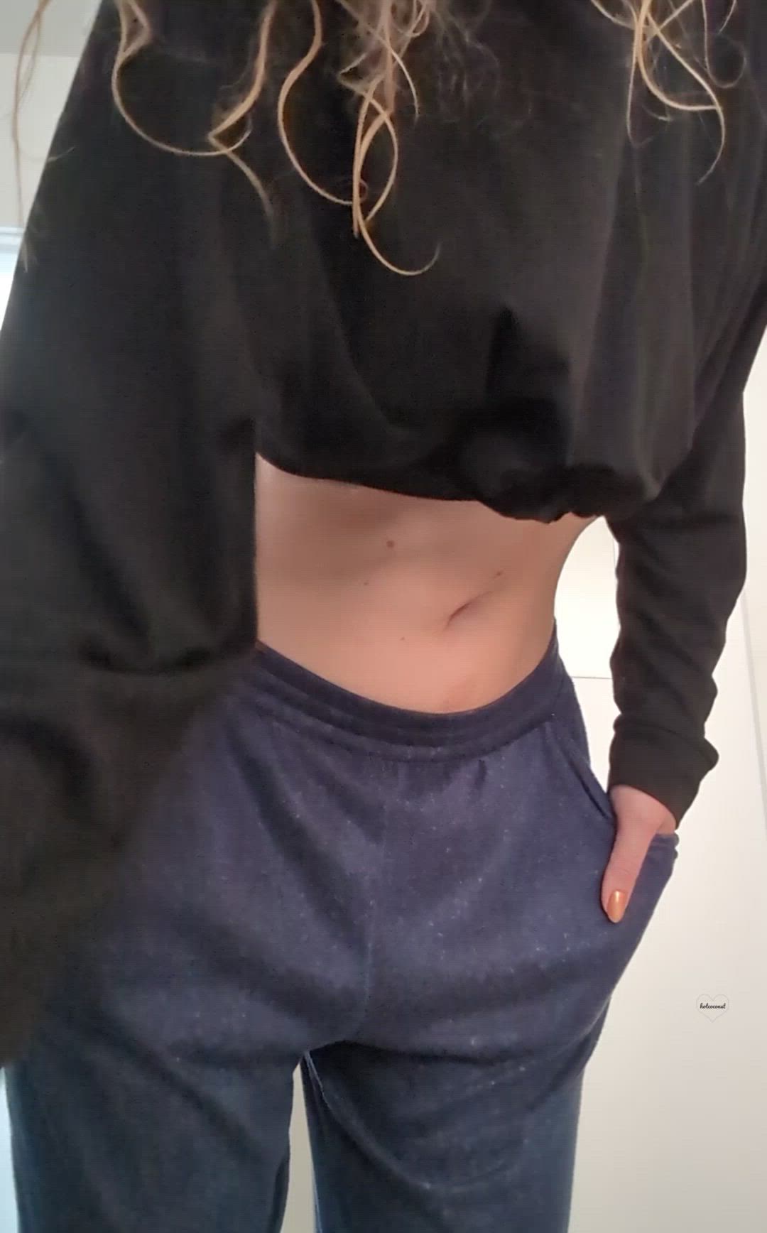 Hotcoconut <strong>@hotcoconut</strong> in button belly onlyfans blonde porn video