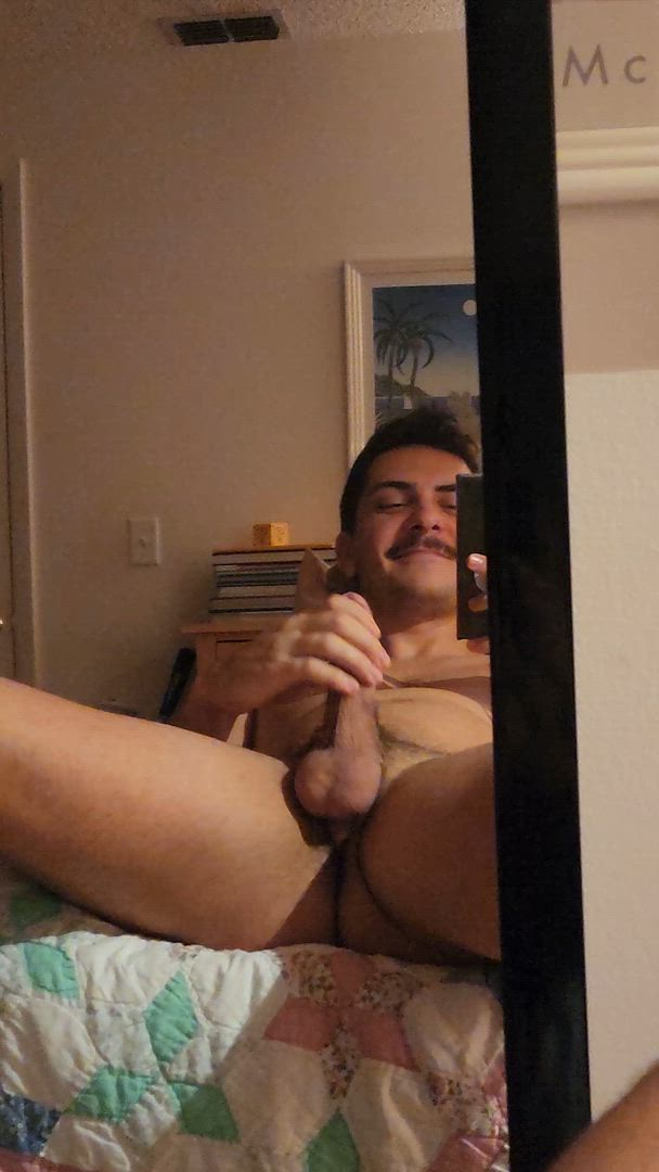 Infinitebleach <strong>@infinitebleach</strong> in big balls big dick jerk off ballplay mustache teasing thighs tease porn video