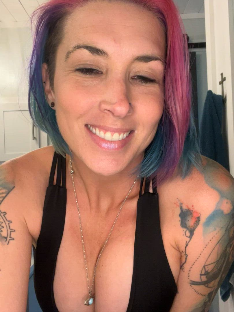 Inkedsiren007 <strong>@inkedsiren007</strong> in titty drop white girl big tits homemade onlyfans hotwife mature boobs milf porn video