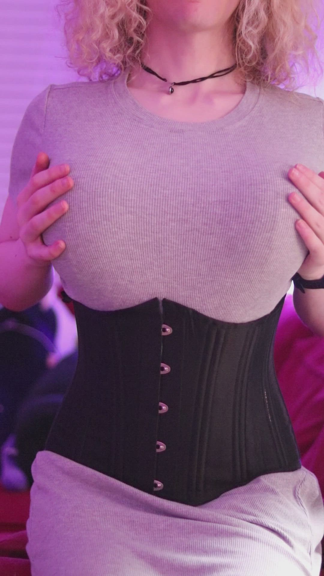Insomniangel <strong>@insomniangel</strong> in thigh highs slut sissy chastity amateur boobs cute porn video