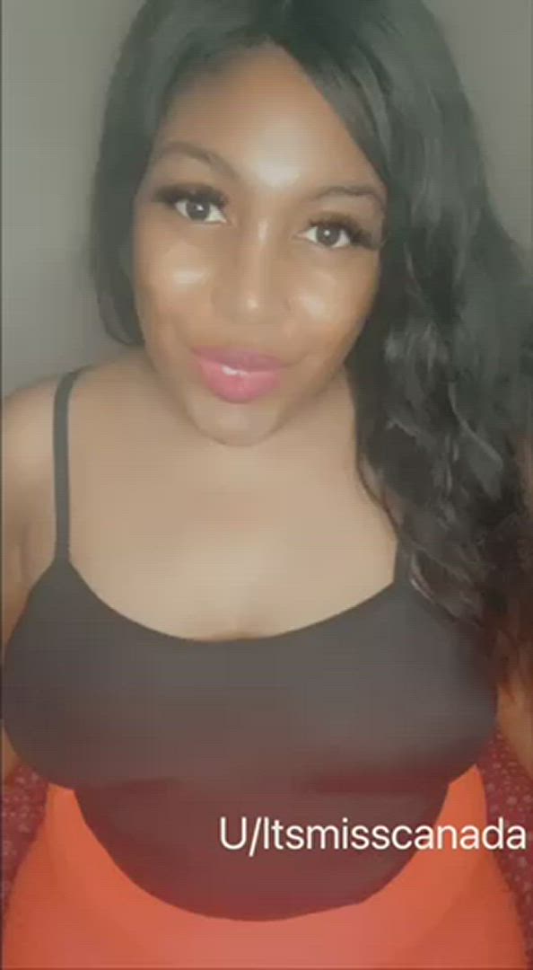 Itsmisscanada <strong>@mscanada</strong> in big tits braless chubby porn video