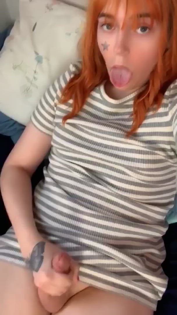 Ivylondonho <strong>@ivygirlnextdoor</strong> in trans girls trans woman dick girl cumshot redhead t-girl solo porn video