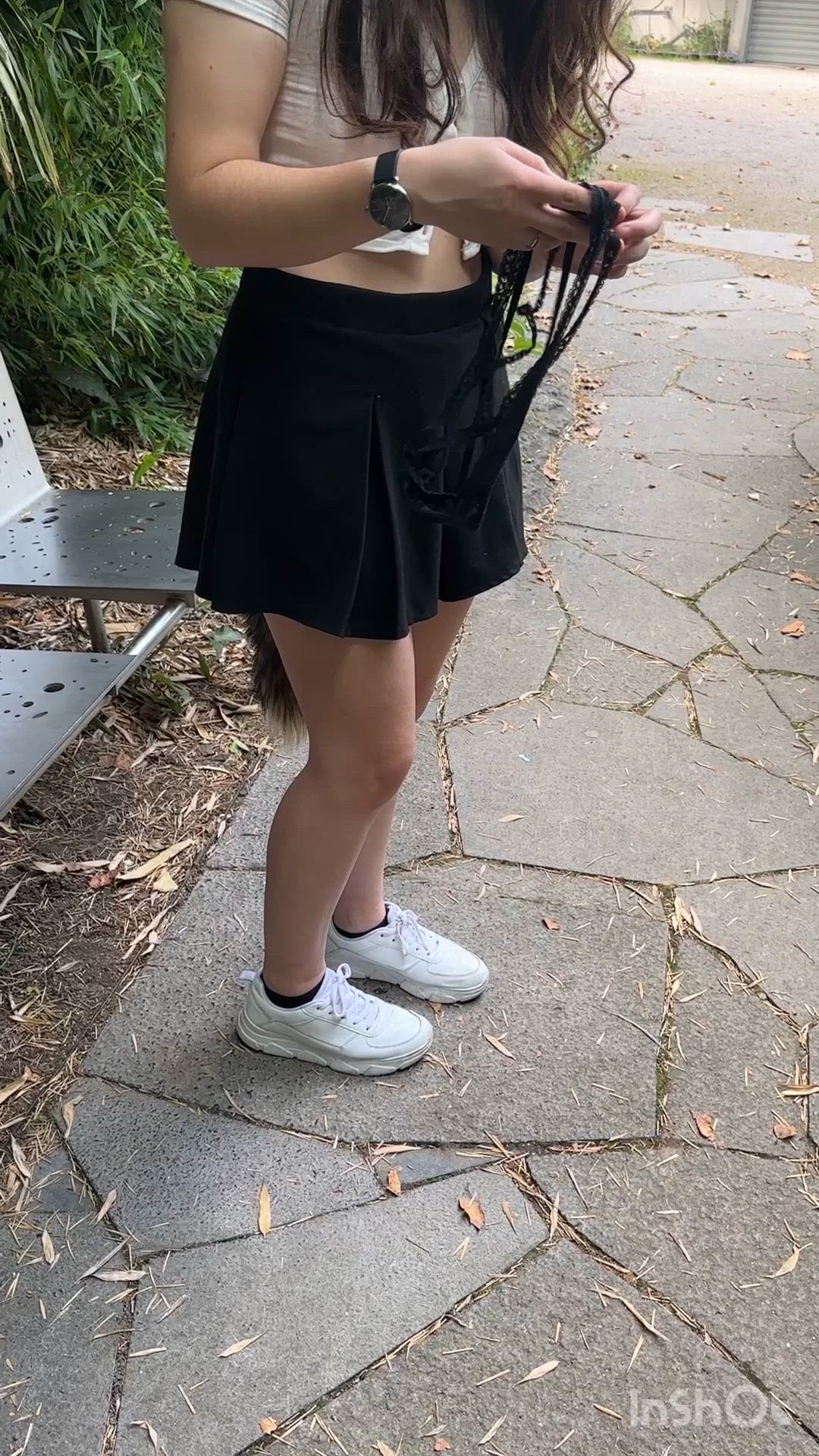 Juliettaxoxoo <strong>@juliettaxoxo</strong> in butt tail plug exhibitionism buttplug porn video