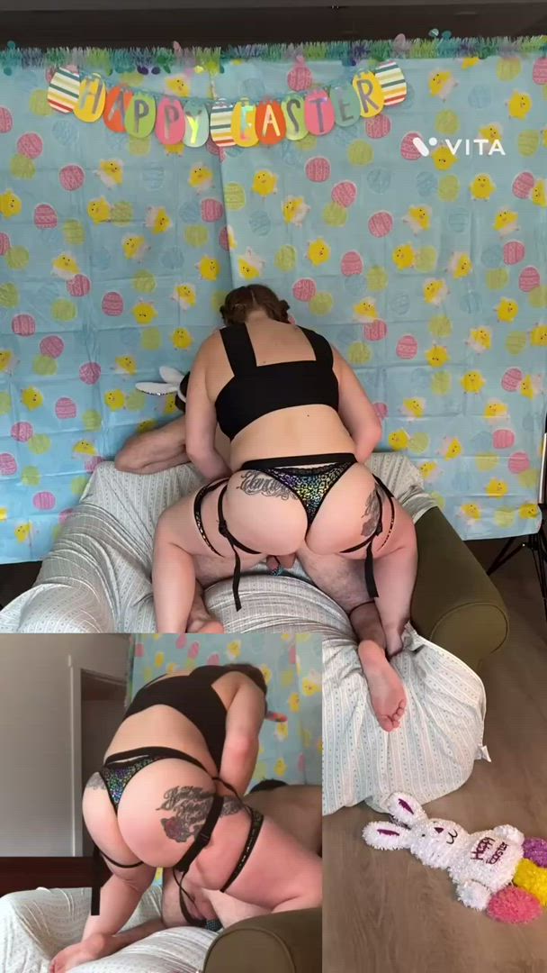 Justyne Evergreen <strong>@justyneevergreen</strong> in real couple dominant anal porn video