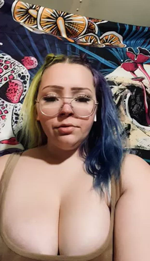 K Smoke <strong>@the710cannabish</strong> in close up big tits cleavage teasing boobs tease porn video